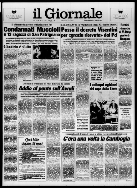 Il giornale : quotidiano del mattino